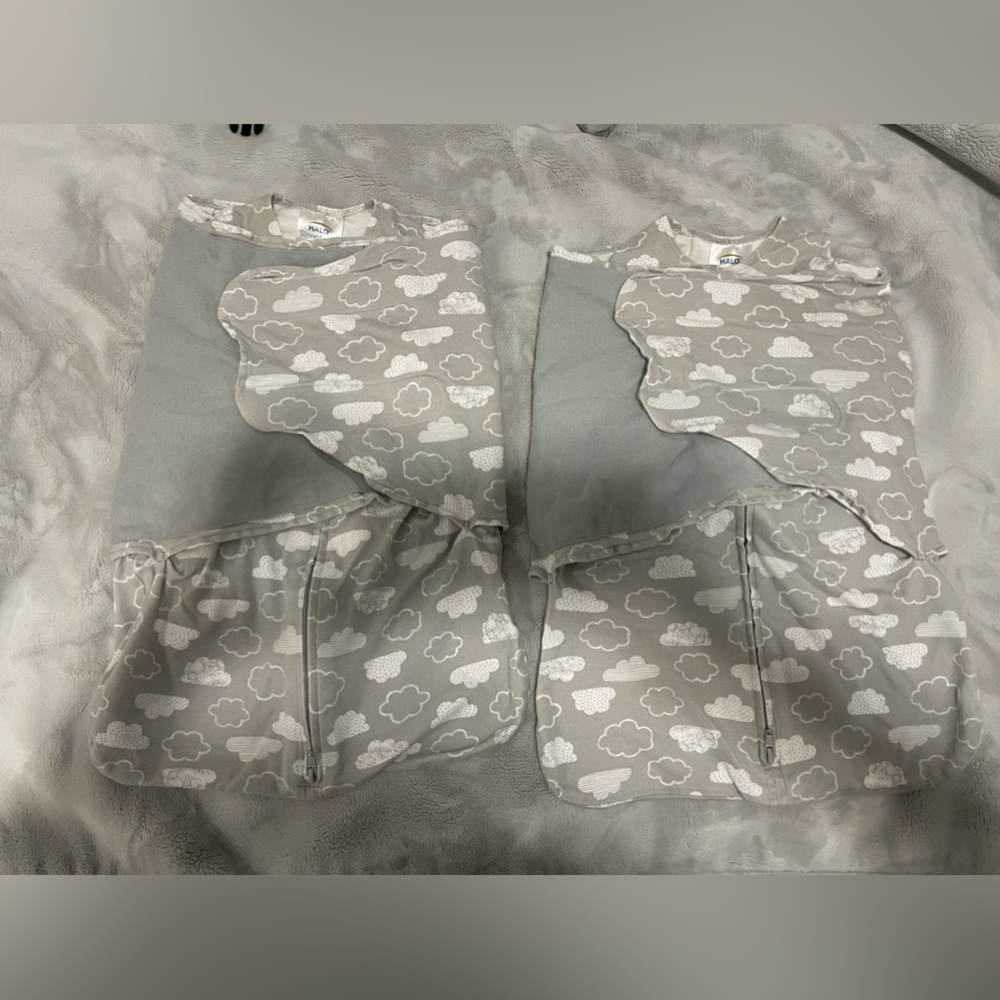 2 Pack- HALO Innovations Sleepsack  Swaddle Wrap